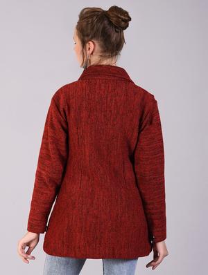 long sleeved wool cardigan - 16556923 - Standard Image - 3