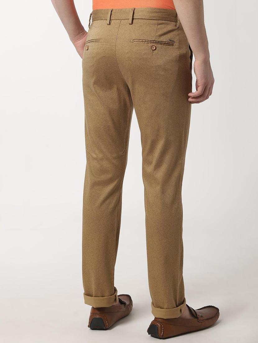 beige printed chinos - 16557624 - Zoom Image - 3