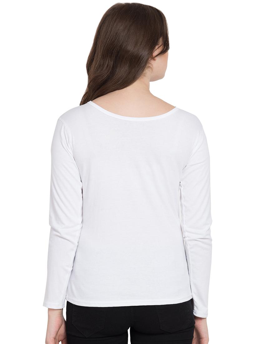 boat neck long sleeved tee - 16558680 - Zoom Image - 3