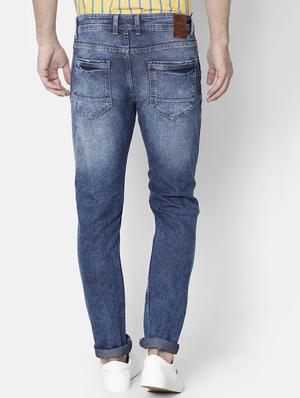blue heavy washed denim jeans - 16559111 - Standard Image - 3