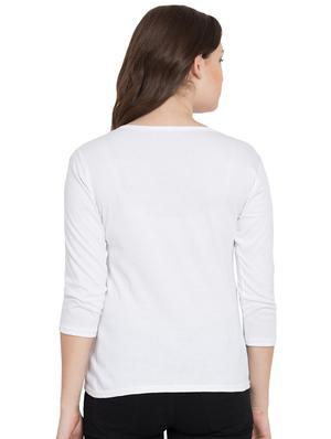 round neck solid tee - 16559392 - Standard Image - 3