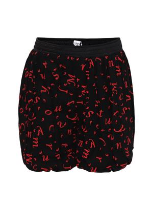 red cotton shorts set - 16559599 - Standard Image - 3