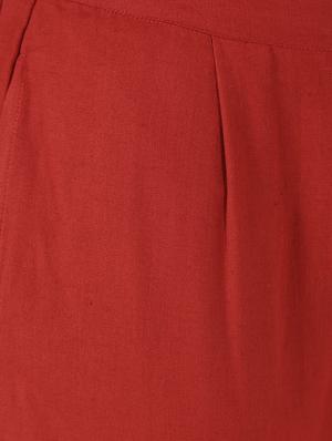 solid straight tapered pant - 16560029 - Standard Image - 6
