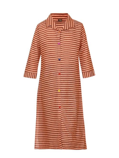 orange cotton regular kurti - 16560270 - Standard Image - 1