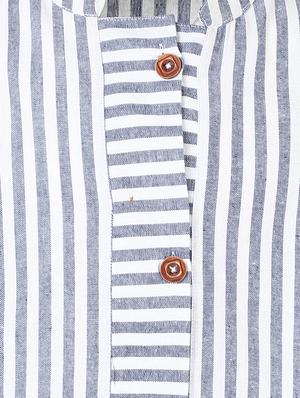 blue cotton regular kurti - 16560273 - Standard Image - 3