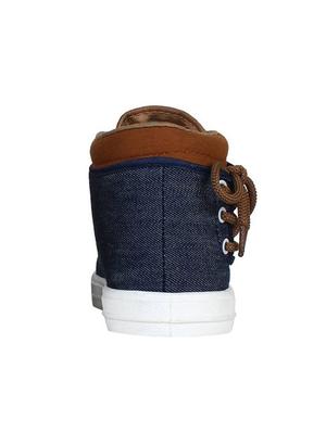 longwalk brown canvas lace up sneakers - 16560383 - Standard Image - 3