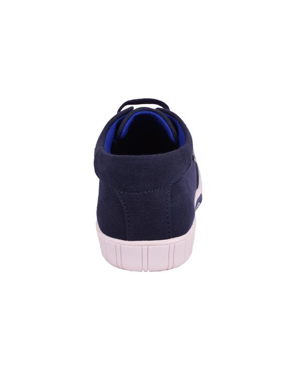 bb laa blue canvas lace up sneakers - 16561684 - Zoom Image - 3