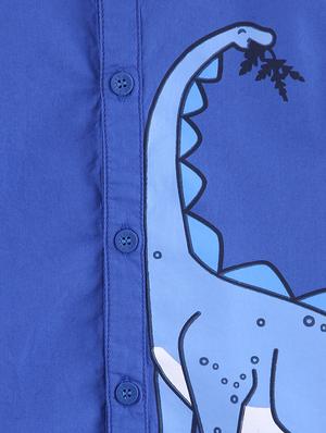 blue cotton shirt - 16563013 - Standard Image - 3