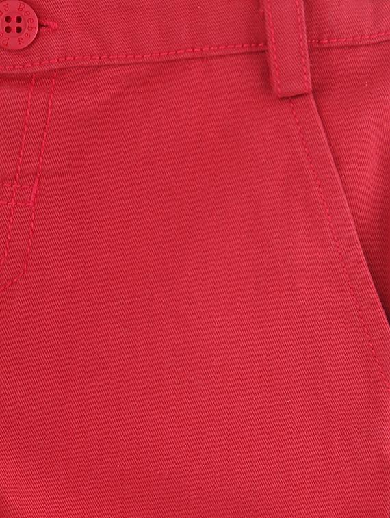 red cotton chinos trouser - 16563021 - Zoom Image - 3