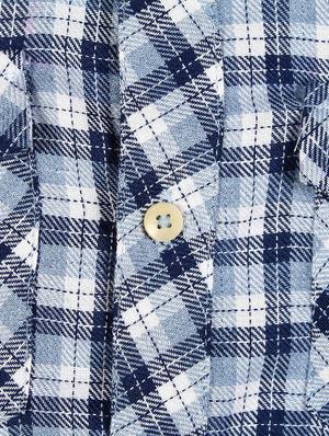 blue cotton shirt - 16564487 - Standard Image - 3