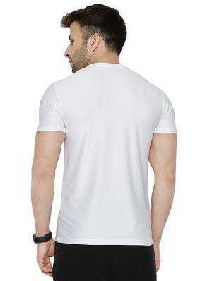 white solid t-shirt - 16564685 - Standard Image - 3