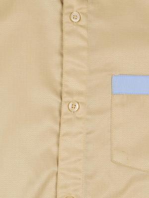 brown polyester shirt - 16564773 - Standard Image - 3