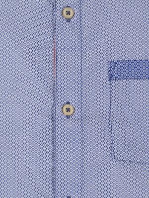 blue polyester shirt - 16564786 - Standard Image - 3