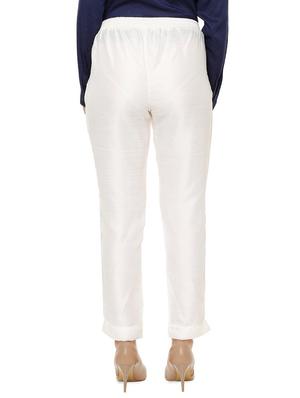 high rise cigarette pants trouser - 16564805 - Standard Image - 3