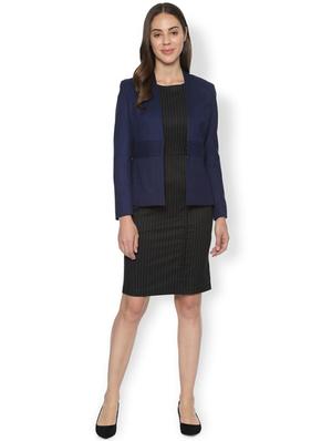 pleated long sleeved blazer - 16565043 - Standard Image - 3