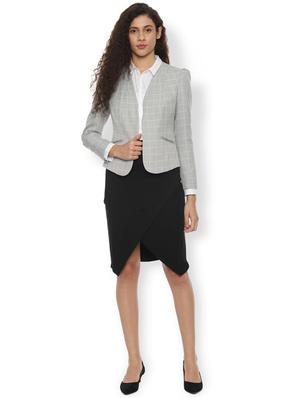pocket detail checkered formal blazer - 16565052 - Standard Image - 3