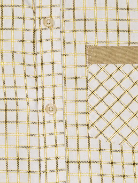 beige polyester shirt - 16565129 - Zoom Image - 3