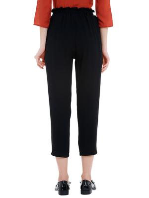 high rise solid trouser - 16565347 - Standard Image - 3