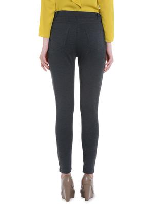high rise solid trouser - 16565350 - Standard Image - 3