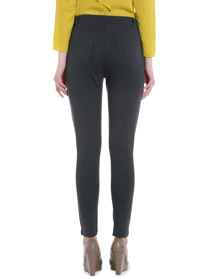 high rise solid trouser - 16565350 - Zoom Image - 3