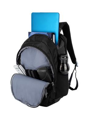 black polyester backpack - 16566723 - Standard Image - 3