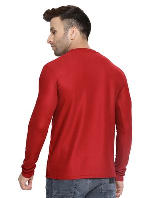red solid t-shirt - 16566749 - Standard Image - 3