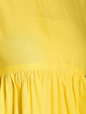solid flared kurta - 16568790 - Standard Image - 6