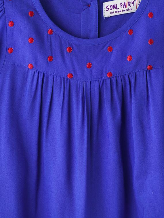 bell sleeve embroidery detailed top - 16569574 - Zoom Image - 3