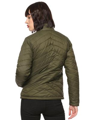 long sleeved solid bomber/biker jacket - 16569932 - Standard Image - 3