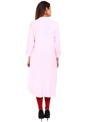 embroidered straight kurta - 16570297 - Standard Image - 3