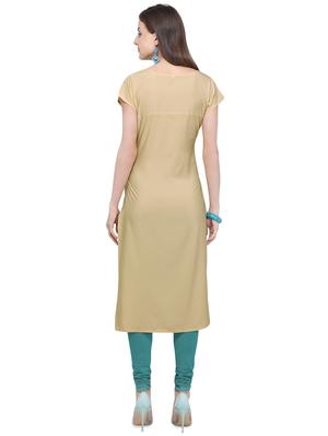 conversational straight kurta - 16570324 - Standard Image - 3