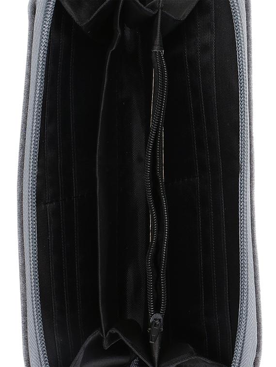 grey velvet wallet - 16570354 - Zoom Image - 3