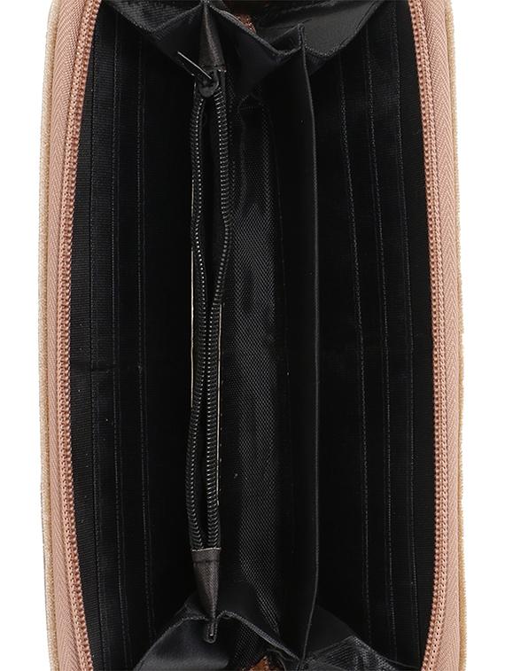 brown velvet wallet - 16570360 - Zoom Image - 3