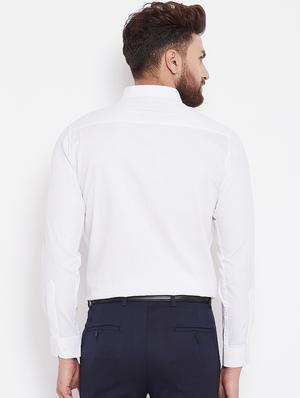 white striped formal shirt - 16570673 - Standard Image - 3