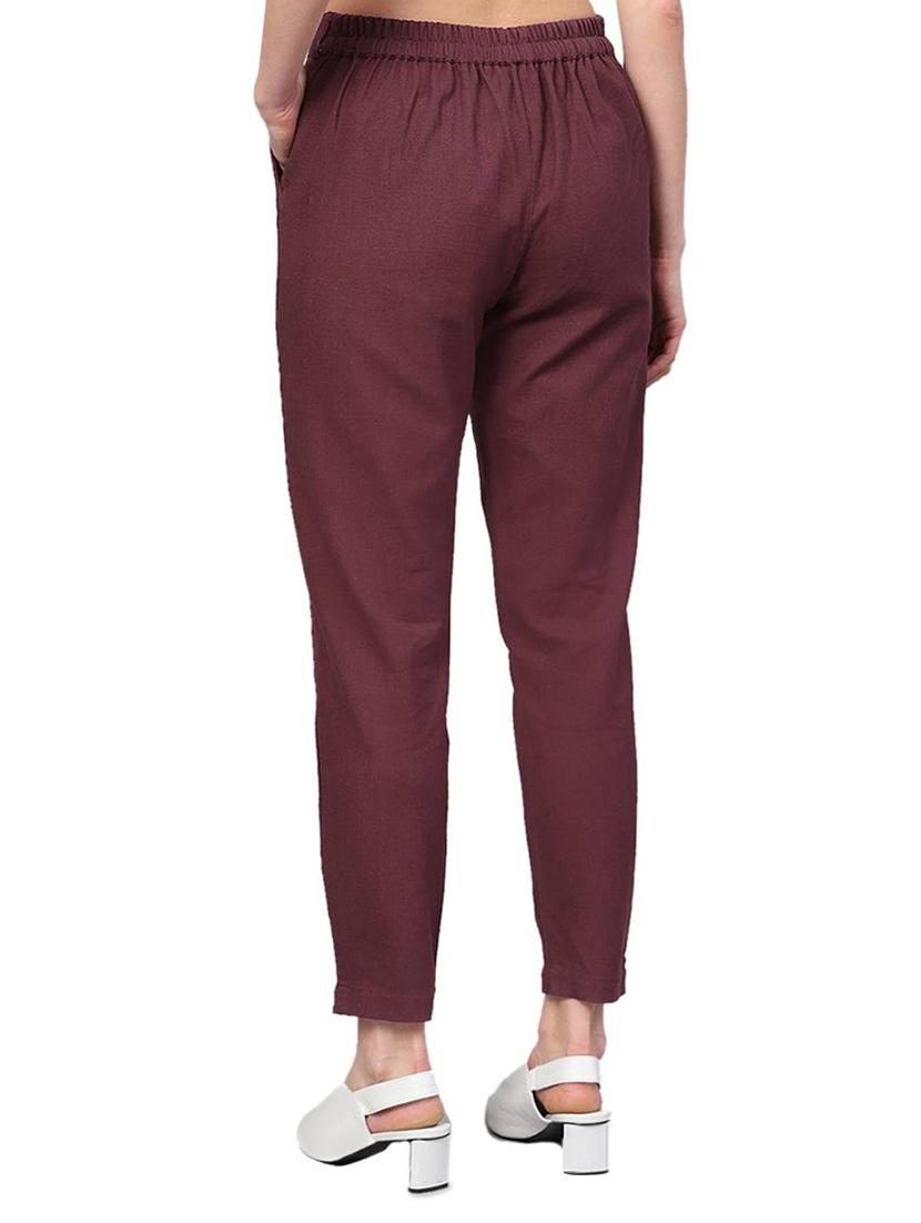 high rise pleated trousers - 16570755 - Zoom Image - 3