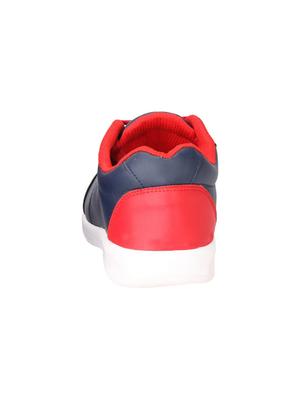 beet looks navy blue leatherette sport shoes - 16571580 - Standard Image - 3