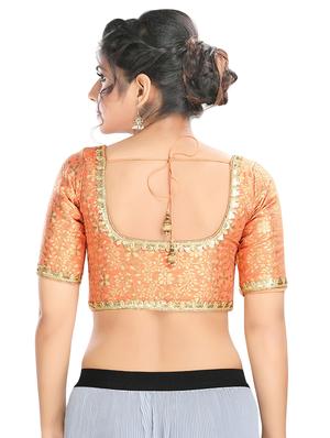 gold embroidered blouse - 16571881 - Standard Image - 3