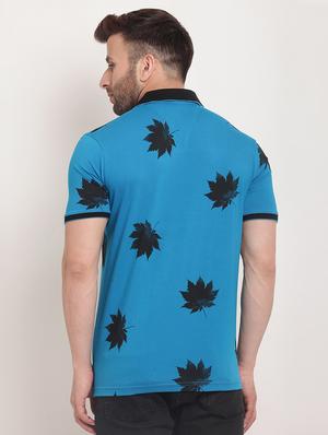 blue printed t-shirt - 16572321 - Standard Image - 3