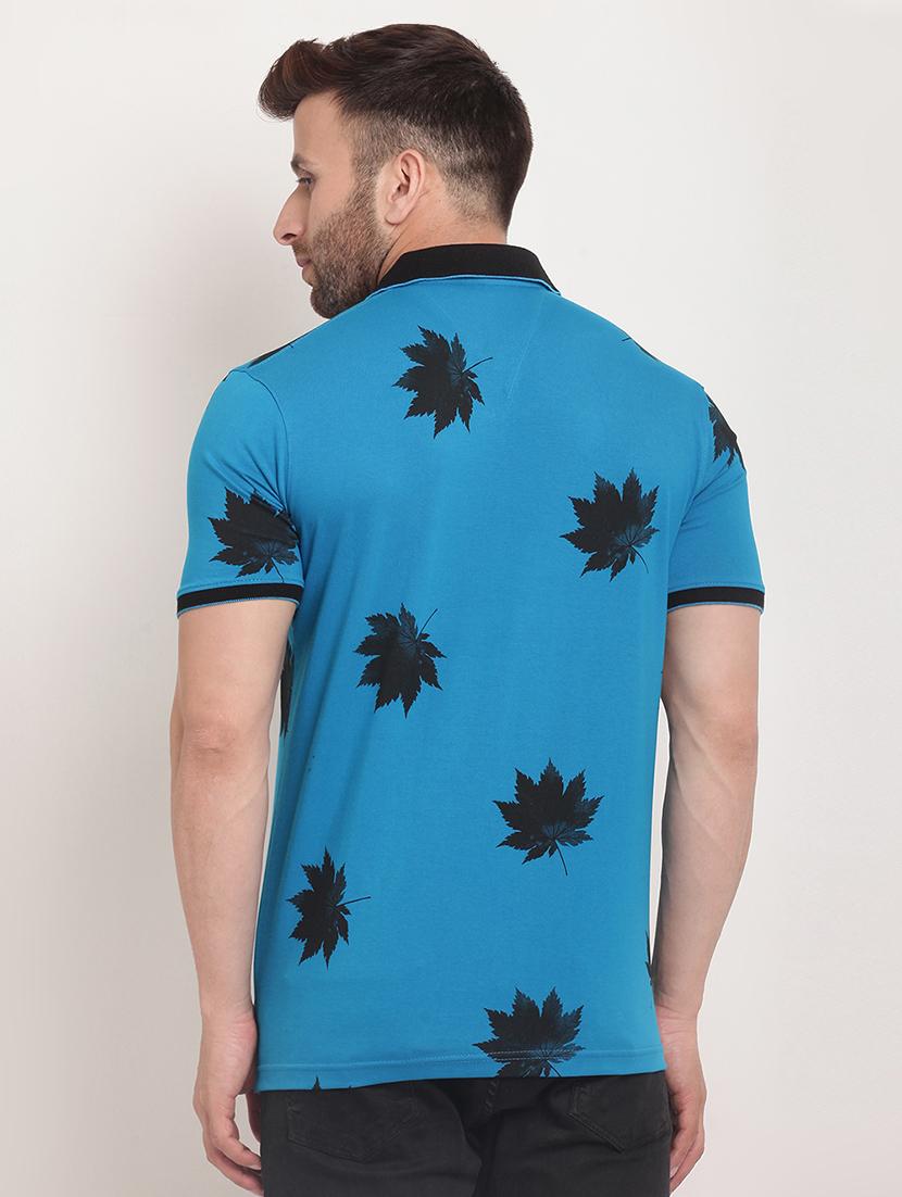 blue printed t-shirt - 16572321 - Zoom Image - 3