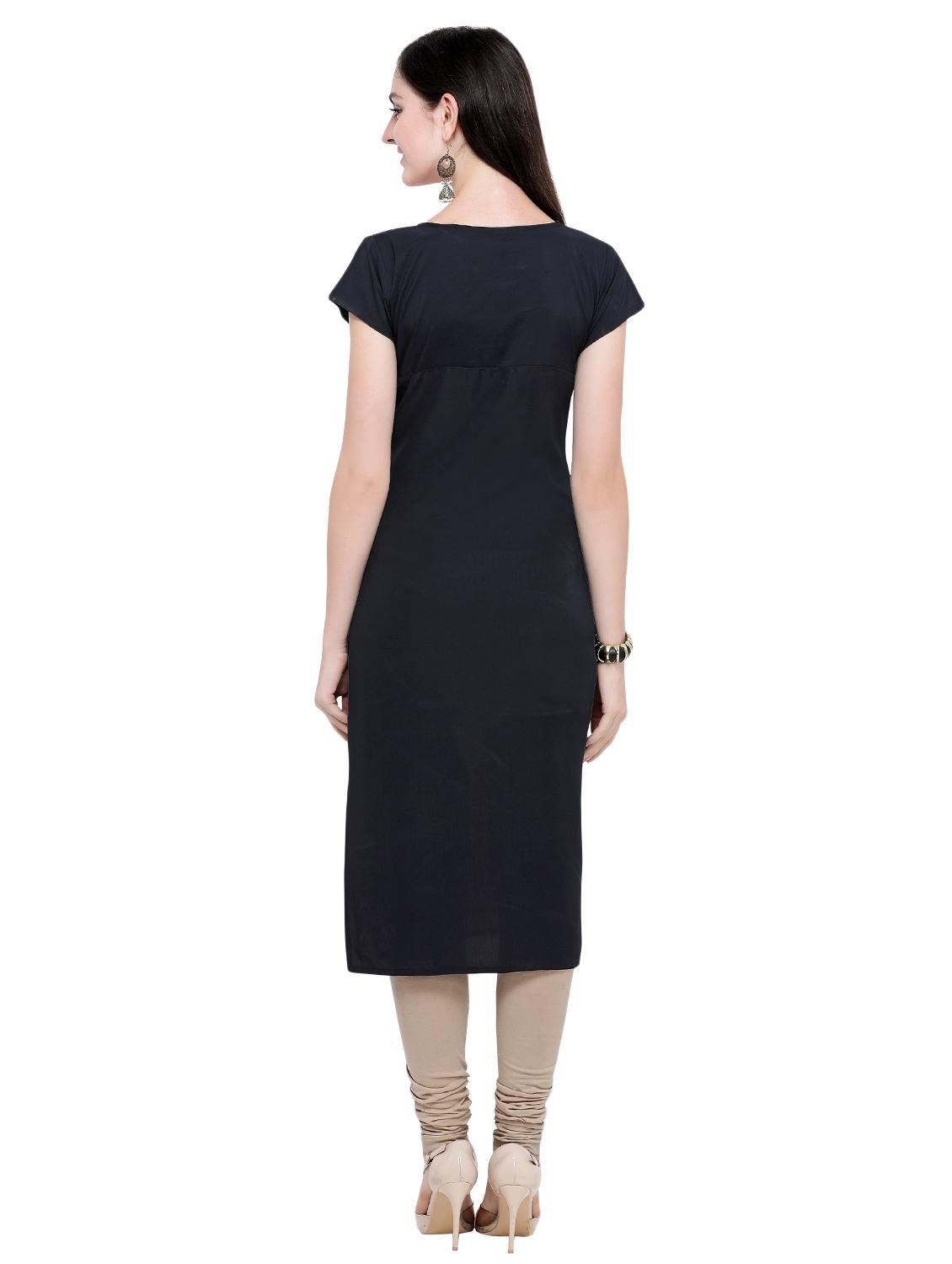 printed straight kurta - 16572535 - Zoom Image - 3