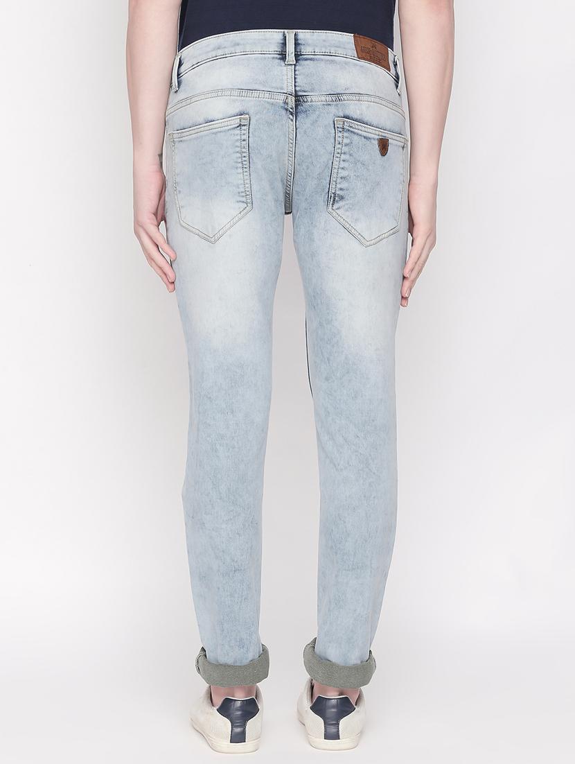 blue heavy washed ripped denim jeans - 16573012 - Zoom Image - 3
