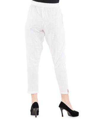 high rise solid trouser - 16573071 - Standard Image - 3