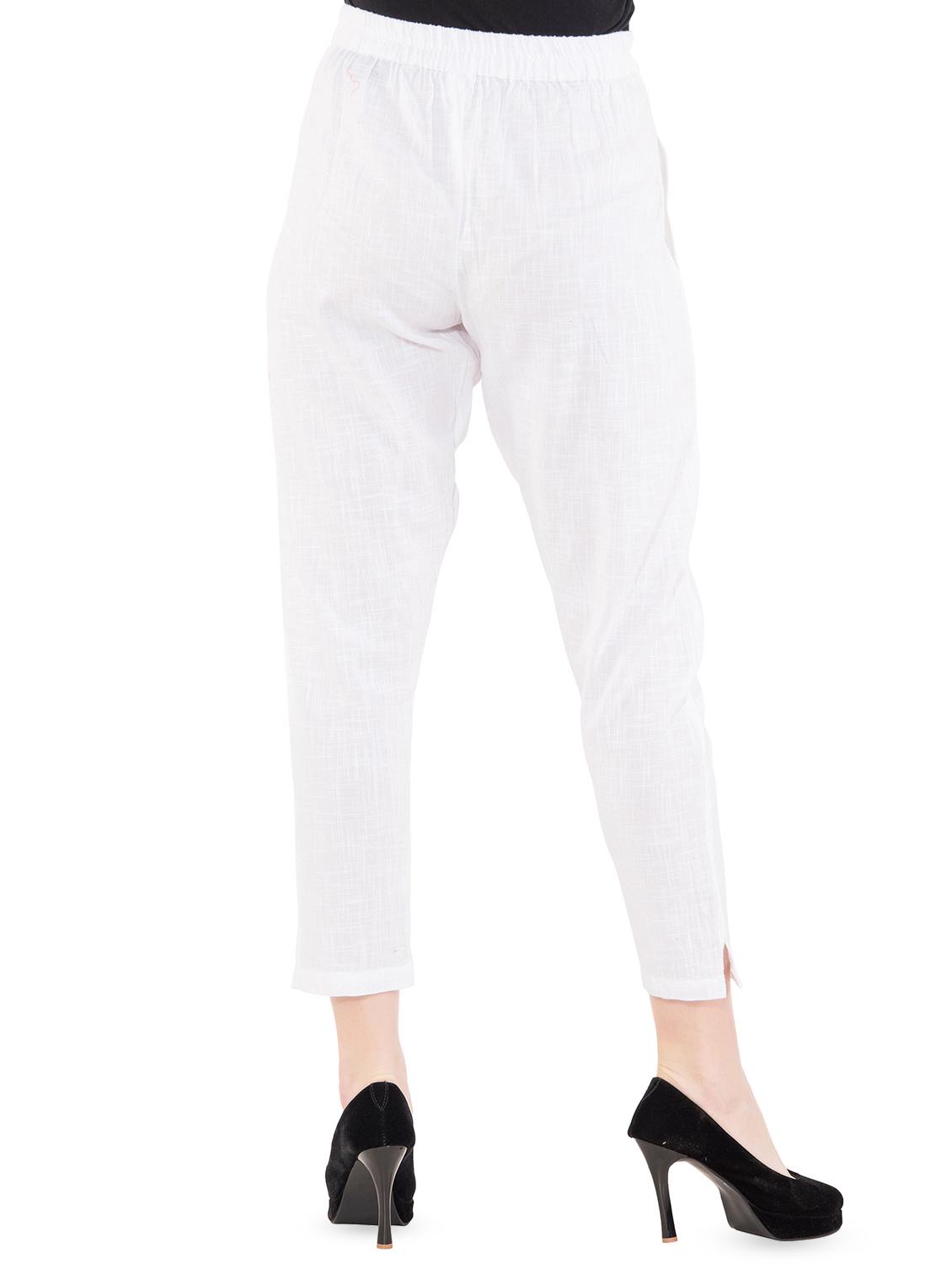 high rise solid trouser - 16573071 - Zoom Image - 3