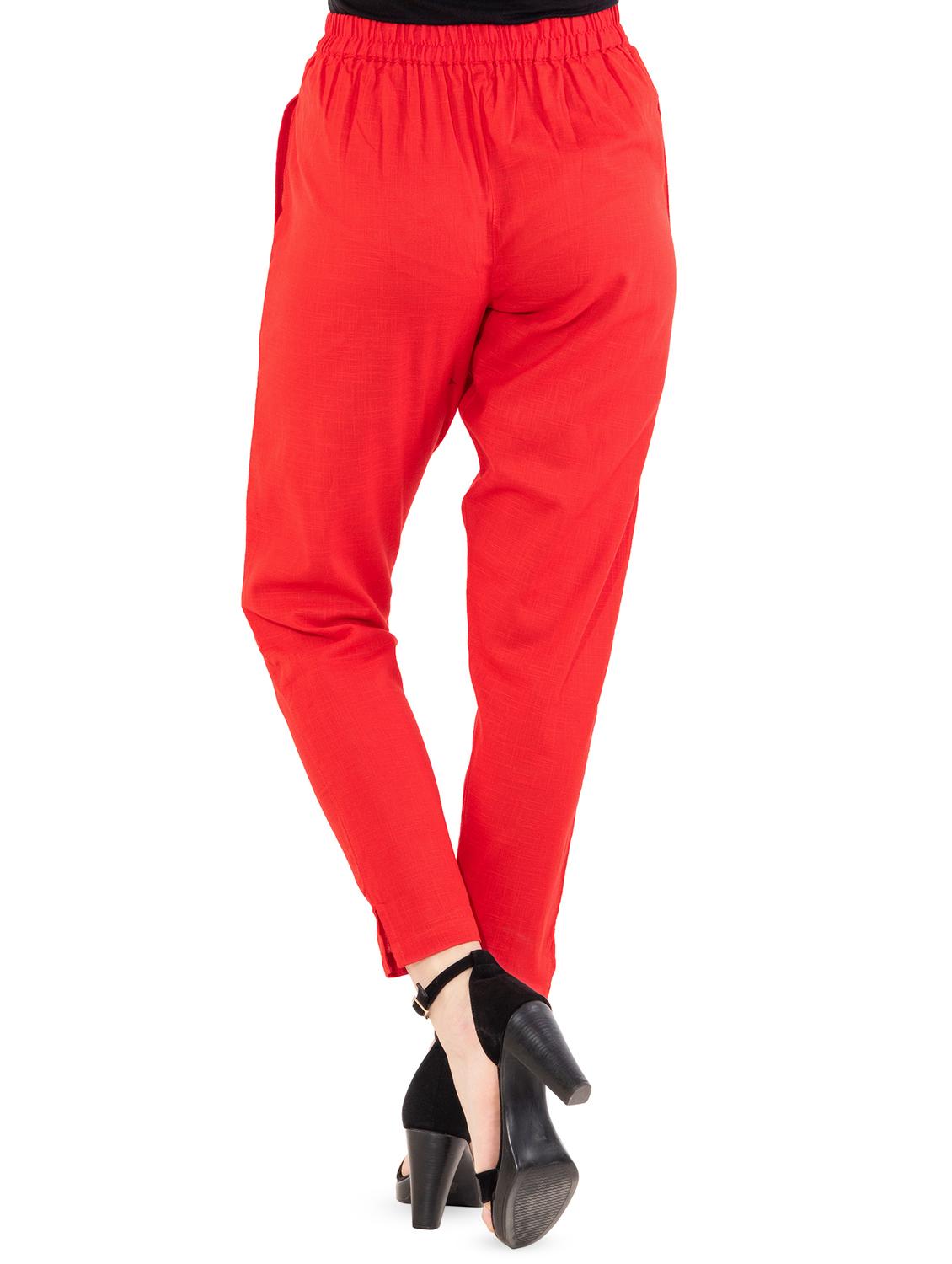high rise solid trouser - 16573072 - Zoom Image - 3