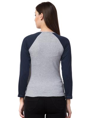raglan sleeved graphic printed tee - 16573643 - Standard Image - 3