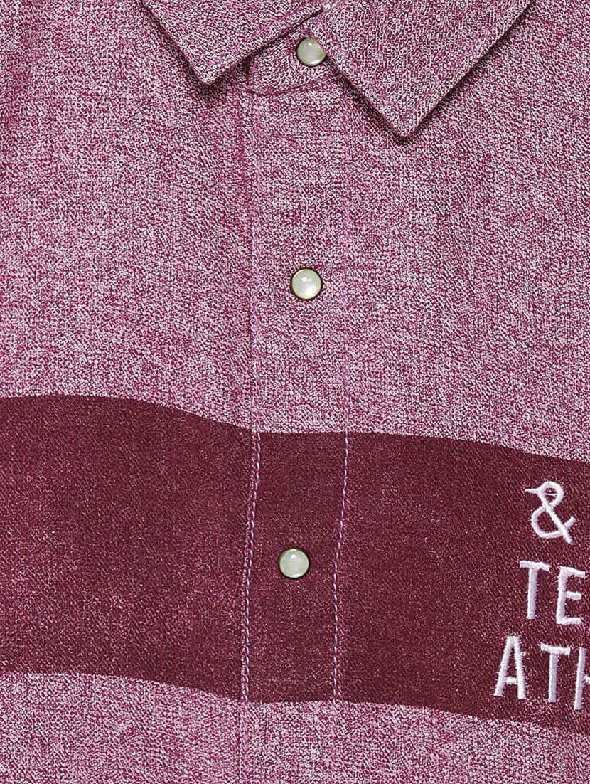 red cotton shirt - 16573788 - Zoom Image - 3
