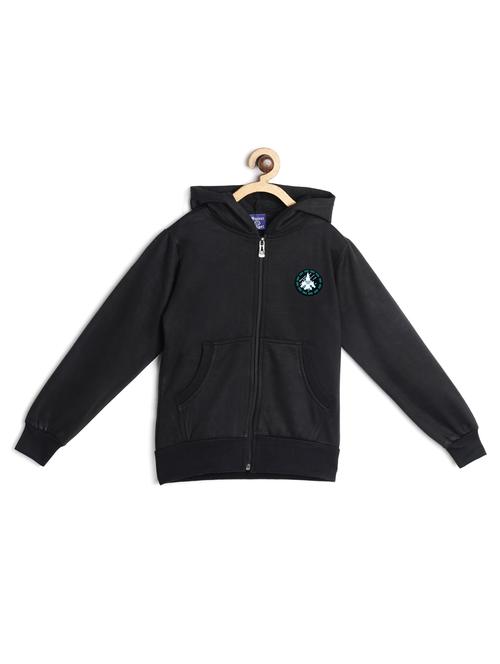 black fleece sweatshirt - 16574078 - Standard Image - 1