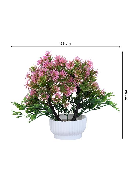 peacock-feather pink wild plant artificial bonsai - 16574453 - Zoom Image - 3