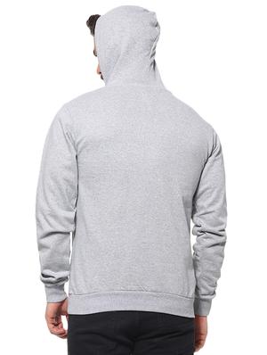 grey chest printed sweatshirt - 16574602 - Standard Image - 3