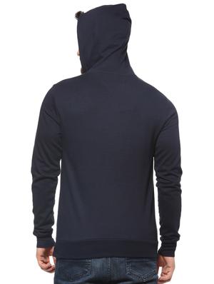 navy blue chest print sweatshirt - 16574608 - Standard Image - 3
